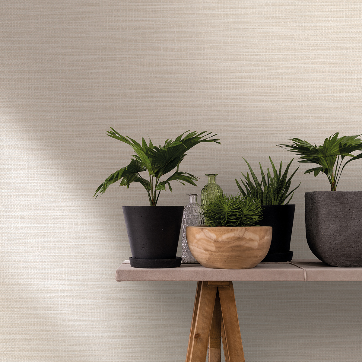 Тапет Botanica текстил меланж крем 