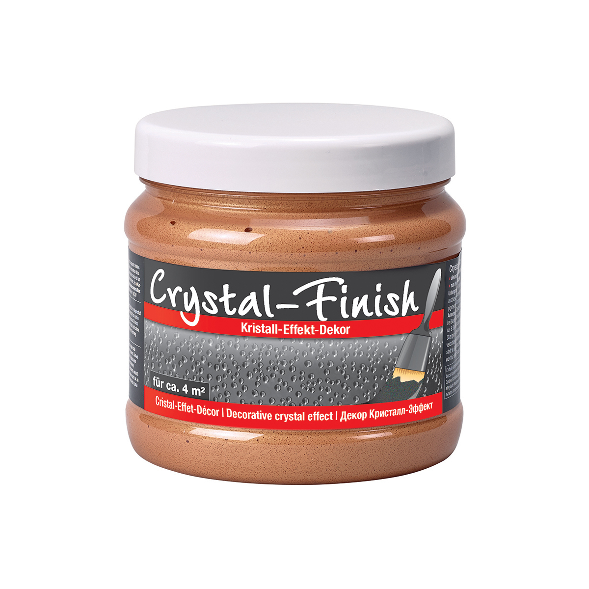 Декоративна мазилка Crystal Finish Satin 750 мл – PUFAS 
