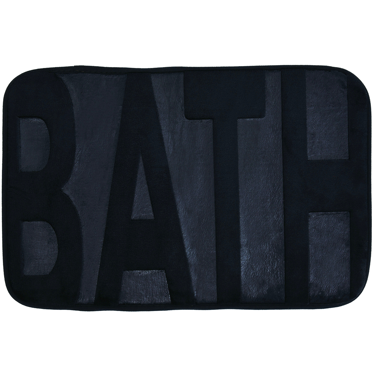 Basic килимче за баня Bath Черно 40х60 
