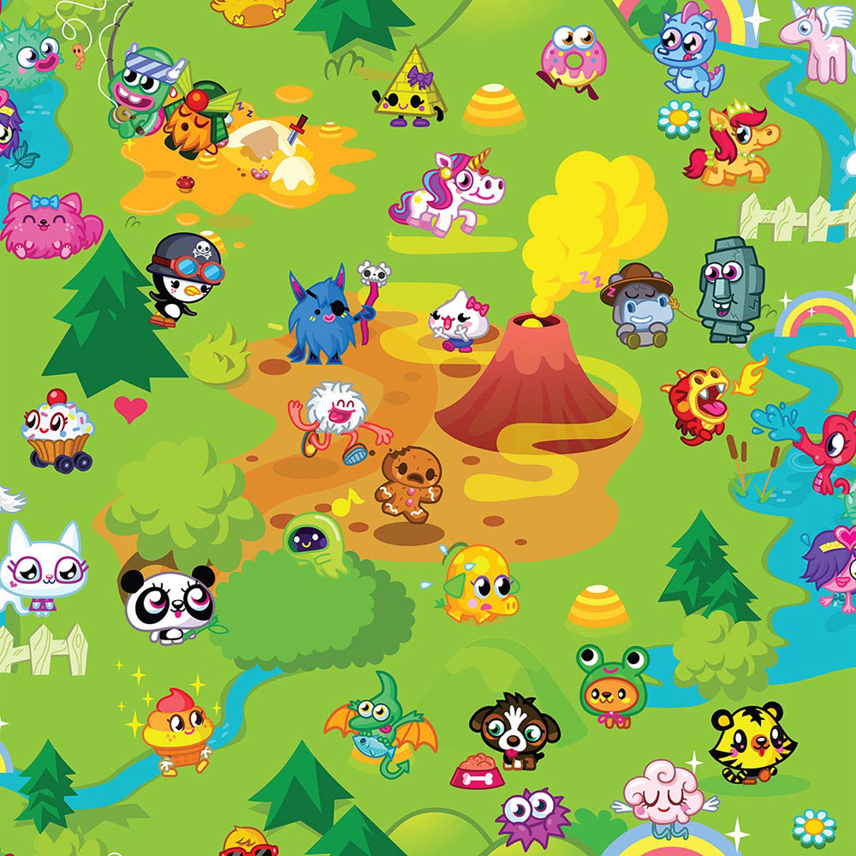 Kids@Home разм. 53см Moshi monsters mash up 
